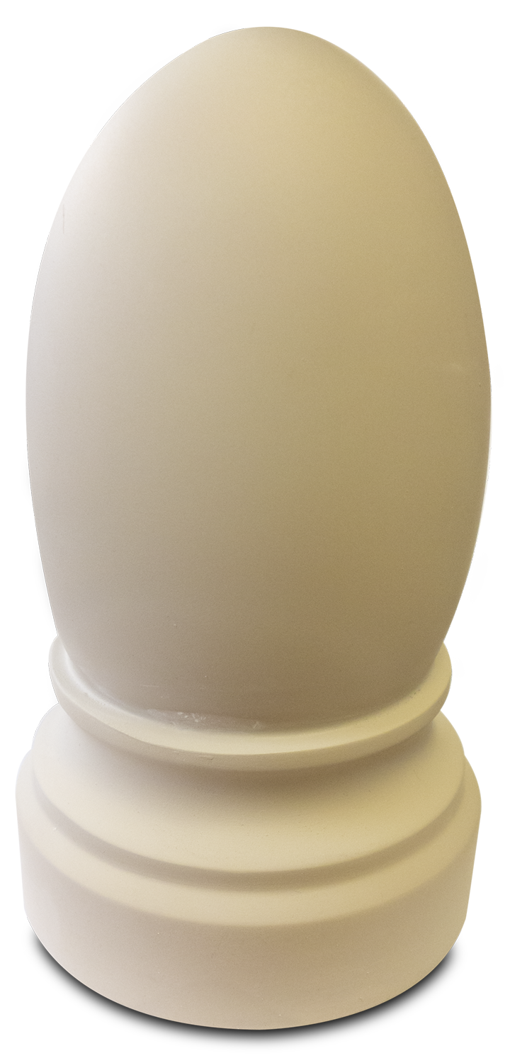 6 inch oval cap lr oval cap